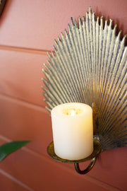 Candle Sconce 10.00 inches by KALALOU – 10" x 4.5" x 12.5", Metal, See Image, Model CLL2556
