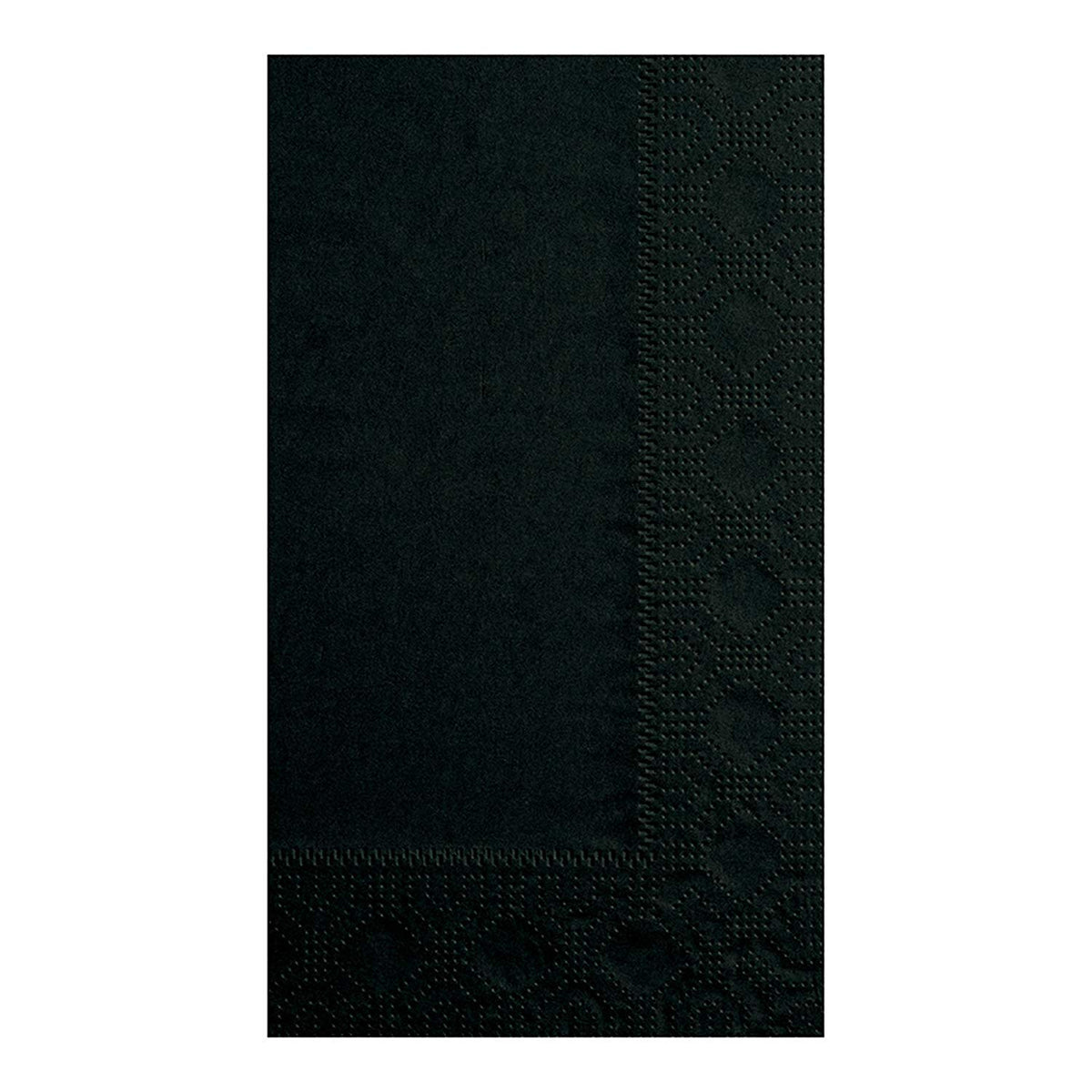 Black Dinner Napkin by Hoffmaster – 15 inches x 17 inches, Paper, Black, Model HFM180513