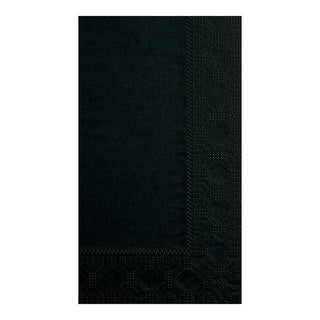 Black Dinner Napkin by Hoffmaster – 15 inches x 17 inches, Paper, Black, Model HFM180513