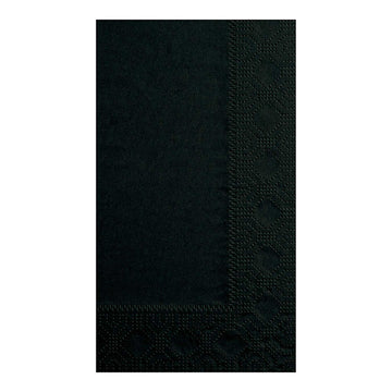 Black Dinner Napkin by Hoffmaster – 15 inches x 17 inches, Paper, Black, Model HFM180513
