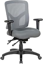 Global Industrial Mesh Back Multifunctional Chair, Gray Seat w/Gray Mesh