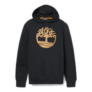 Men's Kennebec River Tree Logo by Timberland – X-Large, Cotton, Black/Wheat, Model 194116686101