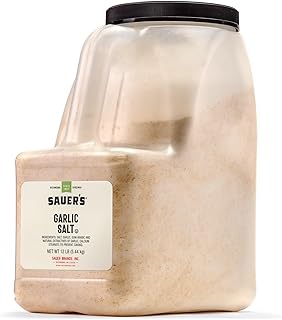 Garlic Salt, 12 Pound (Pack of 1) | Sauer's Garlic Salt