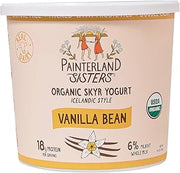 Painterland Sisters, Yogurt Skyr Vanilla Bean Organic, 24 Ounce