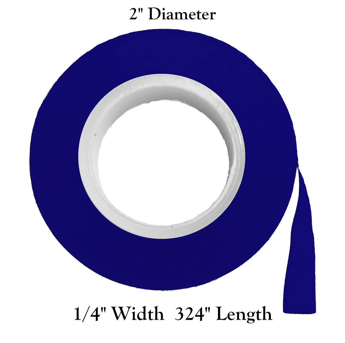 MV Magna Visual Blue / 1/4" Width / 1 Transparent Tape