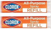 Clorox All-Purpose Cleaning Refill Cartridge for Clorox All-Purpose Cleaning System, Household Essentials, Two Refill Cartridges - 0.66 Ounces