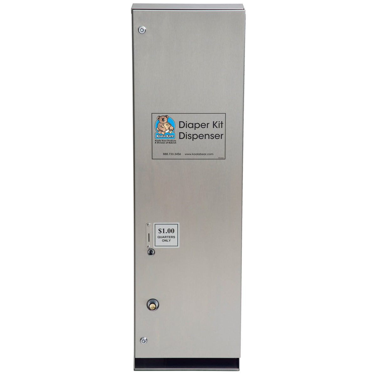 KB143-SS Diaper Kit Dispenser by Koala Kare – Commercial Grade