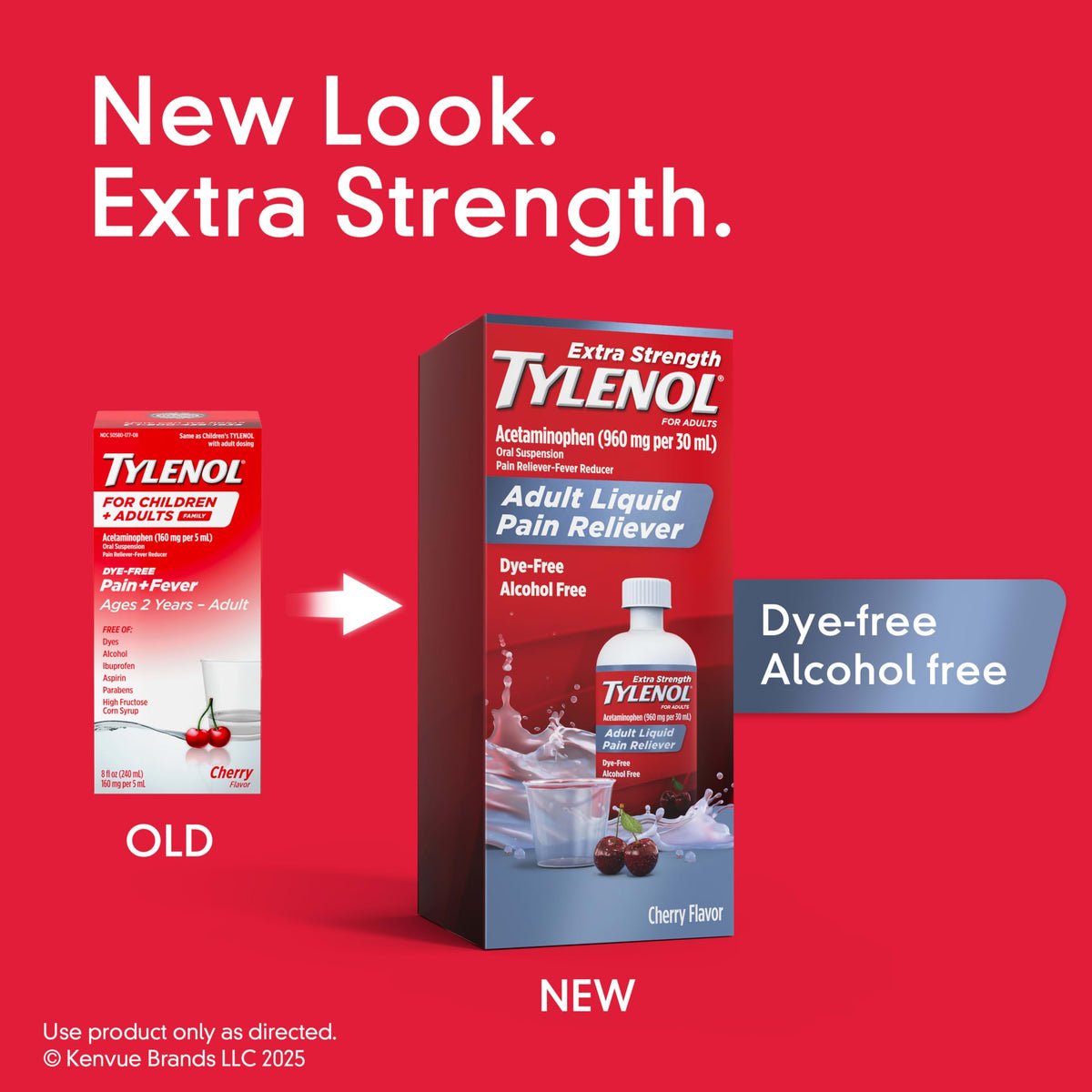Tylenol Cherry / MAP / Clear Acetaminophen