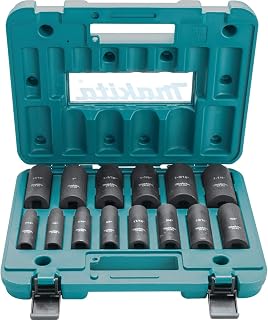 Makita A-96372 1/2" Drive Impact Socket Set (14 Piece)