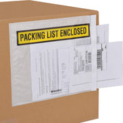 Panel Face Envelopes by Global Industrial – One Size, Plastic, Clear, Model FD-1C-9046