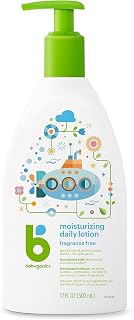 BabyGanics Daily Lotion, Fragrance Free, 17oz, Non-Allergenic, Packaging May Vary