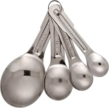Adcraft MSS-4 Stainless Steel Measuring Spoon Set, 4-Piece