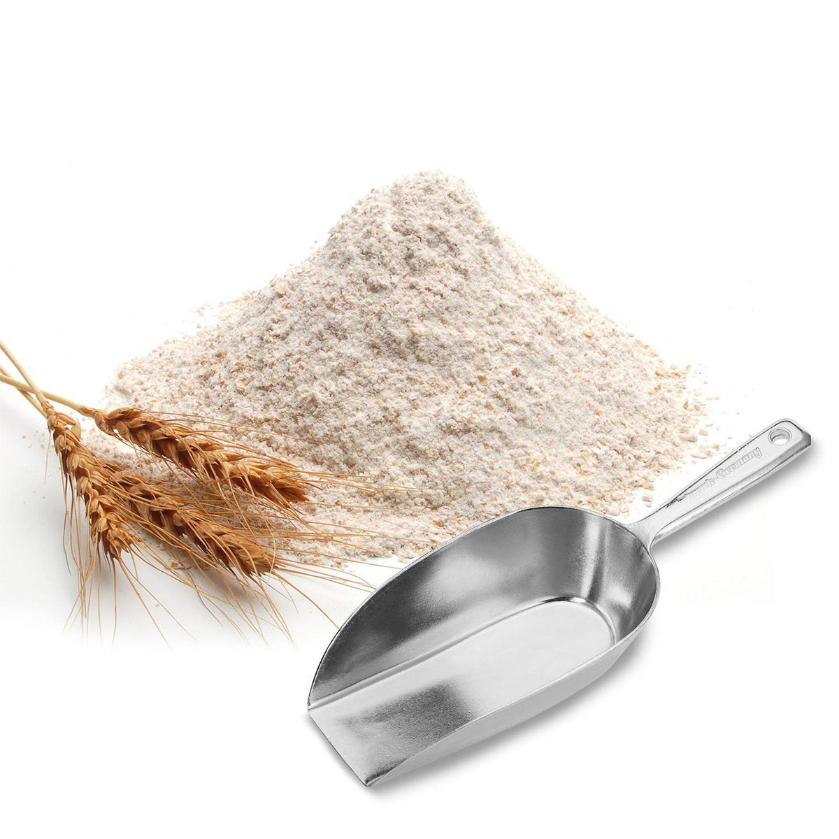 Scoop, 75 mL/2.54 oz capacity, Silver by Westmark – 75 mL/2.54 oz capacity, 75 milliliters, Aluminum, Silver, Model 91212291