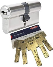 ABUS Bravus.2000 Security Double Cylinder with 6 Keys 30 / 35 mm Length with Security Card / Highest Copy Protection / Emergency & Risk function