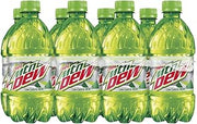 Diet Mountain Dew, 12 Fl Oz Bottles, 8 Pack