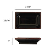 Tenmoku melamine dinnerware collection 2 oz by Thunder Group – 3 3/4" X 2 1/2", Melamine, Black brown, Model 1901TM