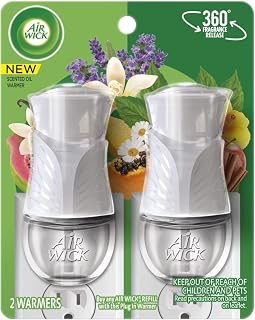 Air Wick Scented Oil Air Freshener Warmer, 2 Count (Pack of 9)