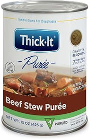Thick-It Beef Stew Puree, 15 oz, 12 Pack, Ready-to-Eat
