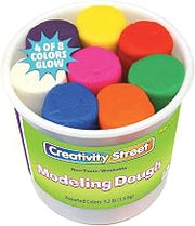 Creativity Street Modeling Dough, 8 Assorted Colors, 4 oz. Per Piece, 8 Pieces