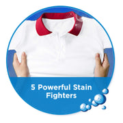 MaxForce Laundry Stain Remover by OxiClean – 32 Fl Oz (Pack of 1), Plastic, Red and blue
