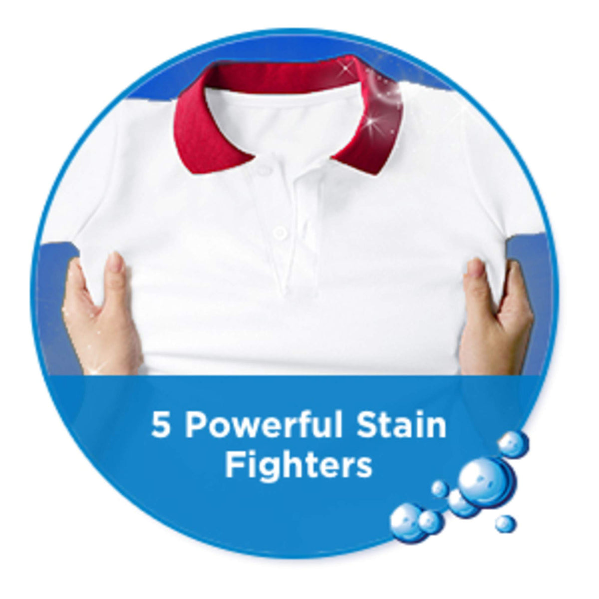 MaxForce Laundry Stain Remover by OxiClean – 32 Fl Oz (Pack of 1), Plastic, Red and blue