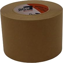 Shurtape Grade Kraft Packaging Tape, 4 in. (96mm Actual) x 60 yds. (Kraft)