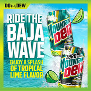 2 Flavor Baja Variety Pack (Baja Cabo Citrus, Baja Blast), 12 Fl Oz Cans (Pack of 18) by Mountain Dew – 12 Fl Oz (Pack of 18), Pack of 18