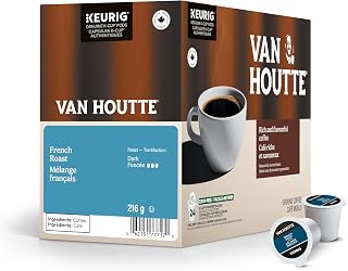 Van Houtte French Roast Coffee, K-Cup Portion Pack for Keurig Brewers (24 Count)