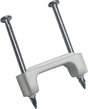 Gardner Bender PS-750B Plastic Staple, 1/2 in., 14/2, 12/2, 10/2 (NM) Cable, White