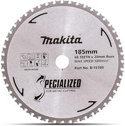Makita B-15780 240V 48 Teeth Cold Cut Circular Saw Blade, 185 mm