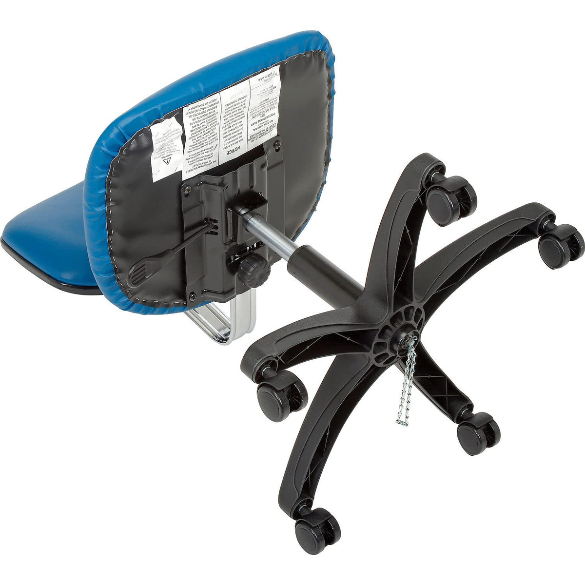ESD Chair by Global Industrial – Vinyl, Blue, Model ESD-VDHCH-RG-HC-ESDBLU