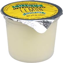 Luigis No Sugar Added Lemon Intermezzo, 4 Fluid Ounce -- 72 per case.