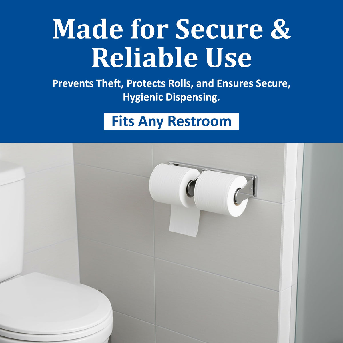 San Jamar 1 / 2 Roll Capacity / Locking Categories