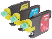 Brother Colors / Pack of 3: One of Each Color (C, M, Y) / 20 Inkjet Ink Cartridges