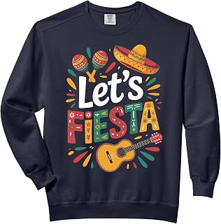 Let's Fiesta Comfort Colors Adult Sweatshirt
