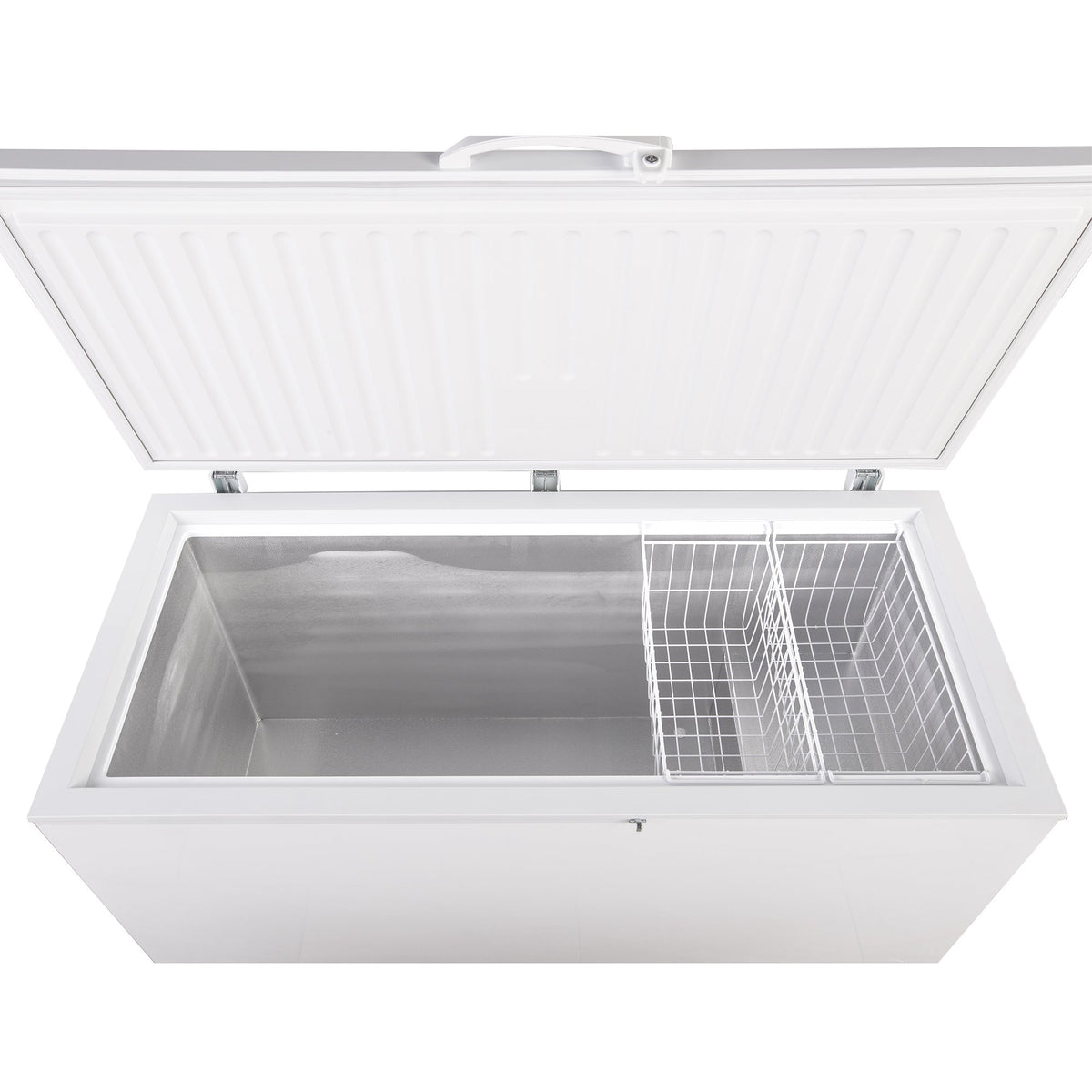 Commercial Chest Freezer with Solid Top 60.2 Inch Wide with Locking Lid by MAXX Cold – 15.9 Cubic Feet, 450.0 liters, White, Model MXSH15.9SHC