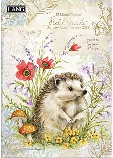 Lang, Field Guide 2026 Planner, 8.5'' X 12'', 12-Month Calendar with Case Binding