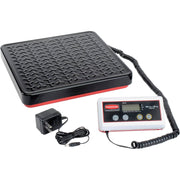 Pelouze 150 lb Digital Receiving Scale w/Tare by Rubbermaid – 2.7 x 12.6 x 18 inches, Model FG401088
