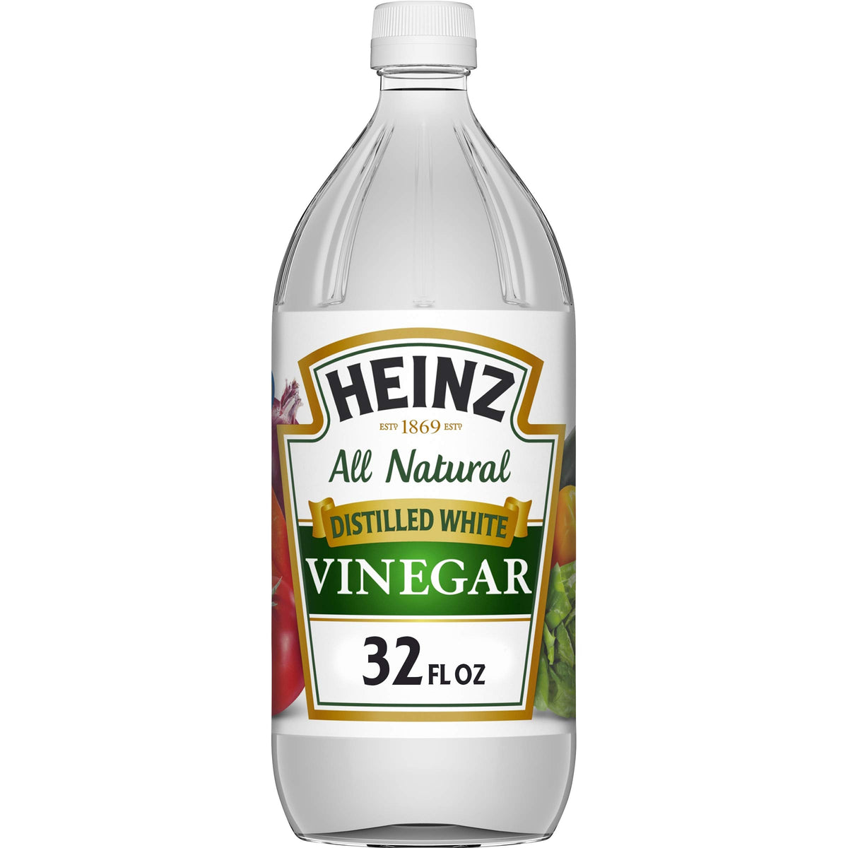 HEINZ White Vinegar / 32 Fl Oz (Pack of 12) / 1 White