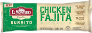 El Monterey Chicken Fajita Burrito, 8 Ounce -- 12 per case.