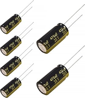 Replacement for 6 pcs Panasonic FM Series Capacitors 35V 470uf Low Impedance