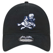 Men's Black Dallas Cowboys Main 9TWENTY Adjustable Hat by New Era – Cotton, Dallas Cowboys, Black, Model Nfl Main 9twenty Blk
