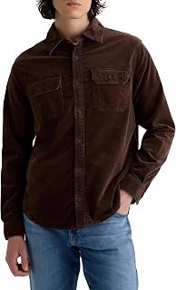 AG Adriano Goldschmied Mens Curtis Classic Fit Work Shirt