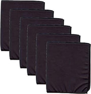 Pacon Microfiber Dry Erase Cloth, Black, Pack of 6 (PACAC2032-6)