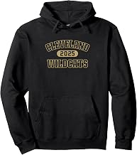 Cleveland Wildcats High School Arch 2025 Pullover Hoodie