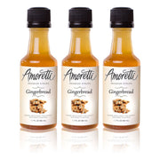 Premium Gingerbread Syrups 50ml 3 Pack by Amoretti – 5.1 Fl Oz (Pack of 1)
