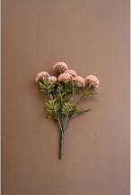BUNDLE OF SEVEN ARTIFICIAL DALHIAS - LIGHT PINK