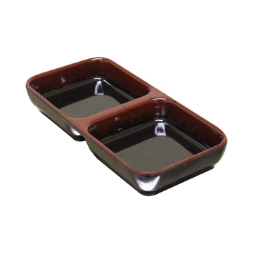 Tenmoku melamine dinnerware collection 4 oz by Thunder Group – 6" X 3", Melamine, Black brown, Model 1902TM