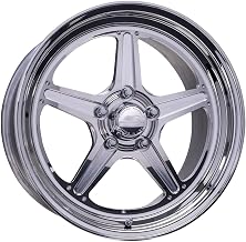 BILLET SPECIALTIES RS23580L6545 Wheel - Street Lite - 15 x 8 in - 4.500 in Backspace - 5 x 4.50 in Bolt Pattern - Aluminum - Polished/Machined Center - Polished Lip - Each