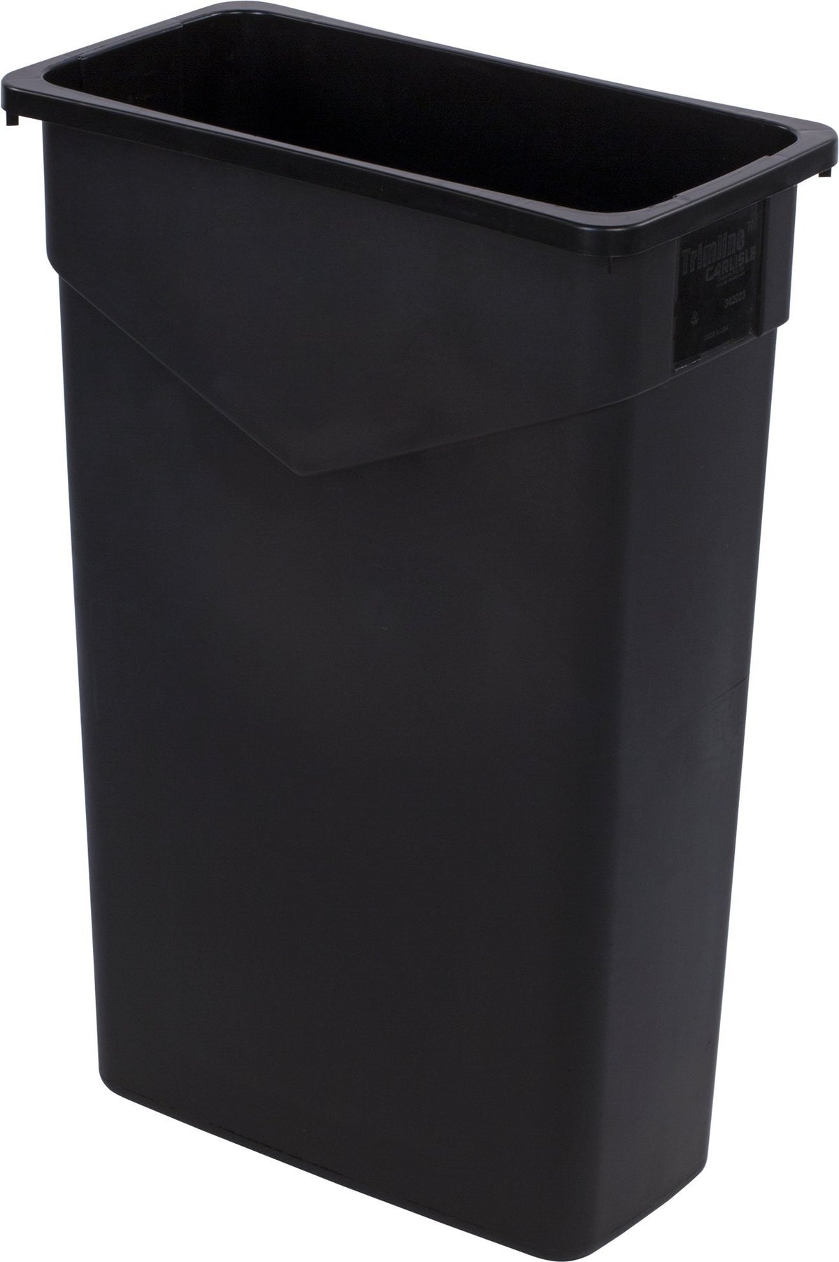 Carlisle FoodService Products 1 / 23 Gallon (Pack of 1) / Black Trash Cans